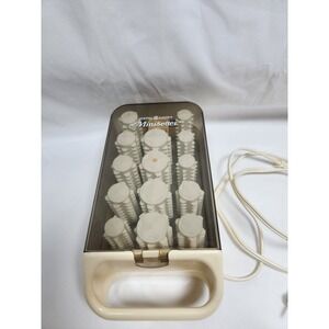 Vintage GE General Electric MiniSetter Hair Setter 14 Rollers HCD-8 Dry Use